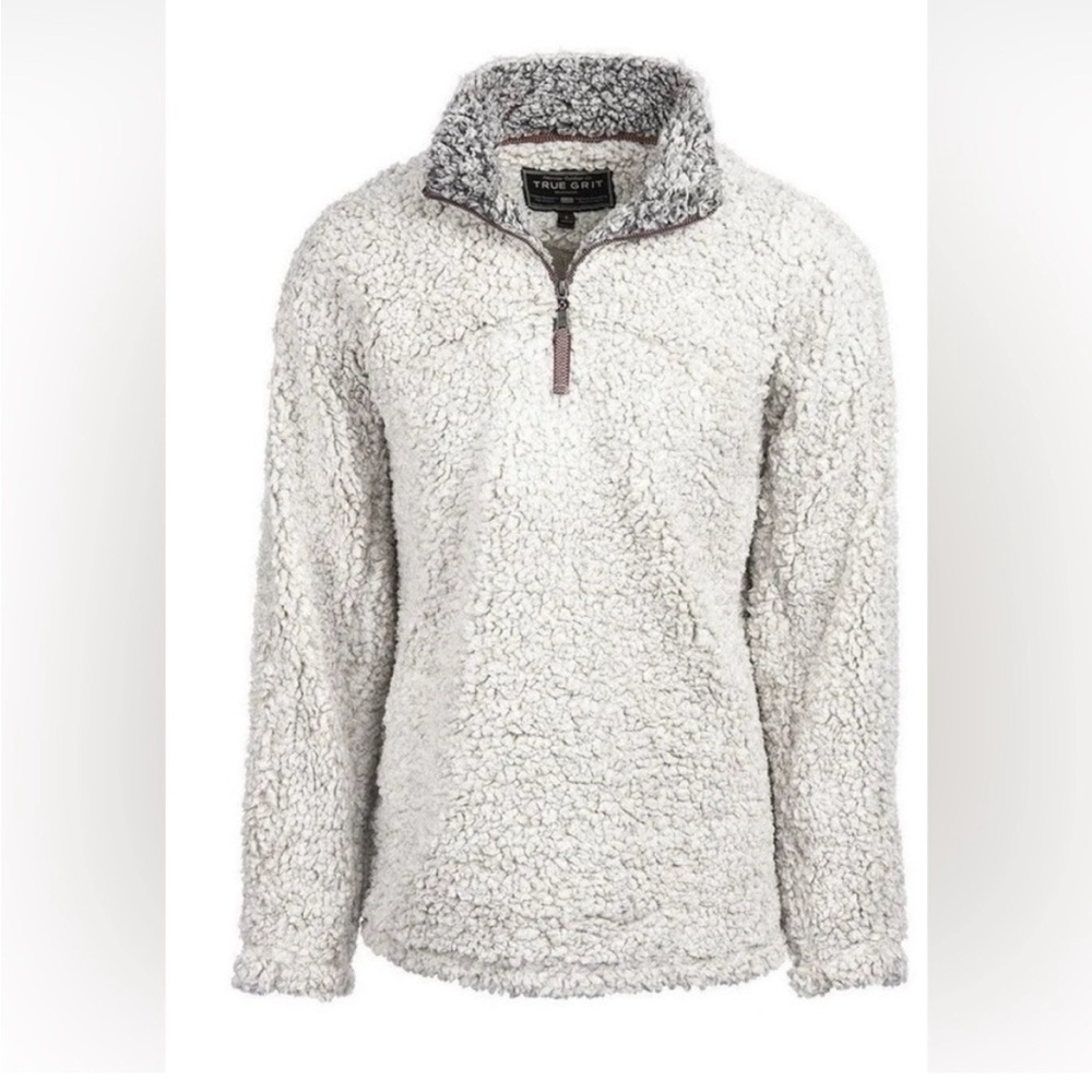 True Grit Textured Sherpa Jacket